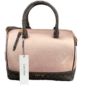 Calvin Klein Rose Pink Satchel